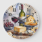 #2 Wijn en kaas Grote Klok (Voorkant)