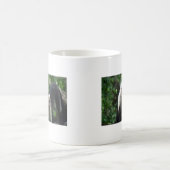 2 Witte gezicht Capuchin apen Koffiemok (Center)