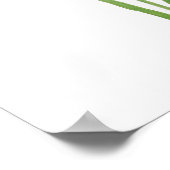 2 witte melkbloemen waterverf poster (Hoek)