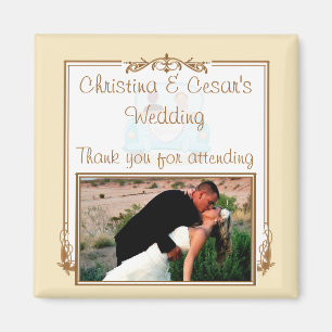 2 "x2" aankondiging magneet net kreeg getrouwd ste