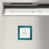 2 "x2" aankondigingsmagneet Arabisch Blauwgroen Magneet (Insitu (Vaatwasser))