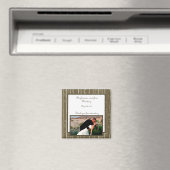 2"x2" Aankondigingsmagneet Bamboo Bliss Magneet (Insitu (Vaatwasser))