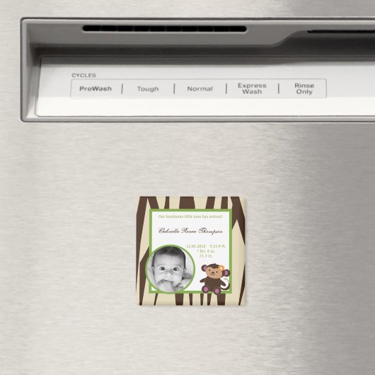 2 "x2" Aankondigingsmagneet Jacana Paarse Dieren Magneet (Insitu (Vaatwasser))