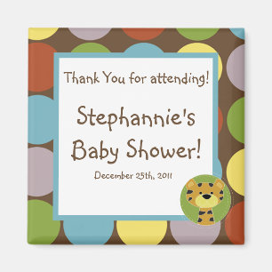 2 "x2" Favor Magnet Oerwoud Tales Safari