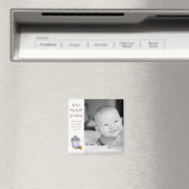 2 "x2" geboorte aankondiging magneet zomer land wo (Insitu (Vaatwasser))