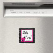 2 "x2" magneet gunst zwart lente tijd dame bug (Insitu (Vaatwasser))