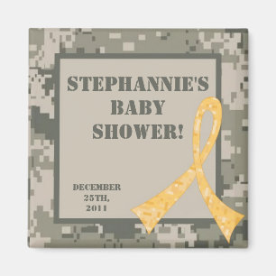 2 "x2" Party Favoriet Magneet ARMY ACU Camoflauge 