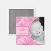 2 "x2" Roze ARMY ACU Camo Geboorteaankondiging Mag Magneet (Voorkant / Achterkant)