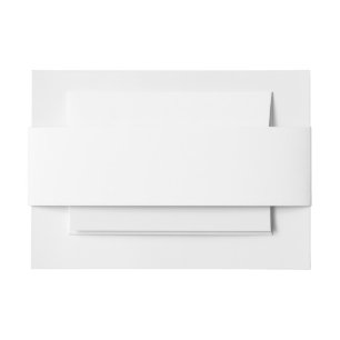 2" x 15,5" Trouwuitnodiging Maagbanden (25) Uitnodigingen Wikkel