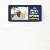 2’ x 1’ Happy Birthday elk jaar foto-banner Spandoek (Insitu)