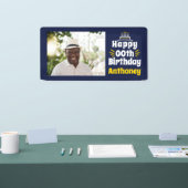 2’ x 1’ Happy Birthday elk jaar foto-banner Spandoek (Beurs)
