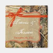 2 x 2-inch Favor Magnet Hunters Camoflouge Camo Si (Voorkant)