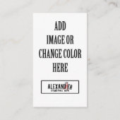 2 x 3,5-inch verticale flatpanel-kaart plaatskaartje (Achterkant)