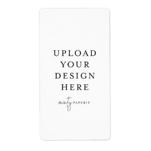 2 x 3,75-inch label - portret