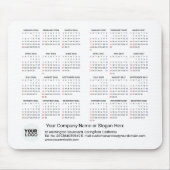 2 Year Calendar 2026 - 2027 Corporate Gift SUNDAY Muismat (Voorkant)