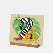 2 years old! Happy Birthday baby! Acryl Bord (Hoek)