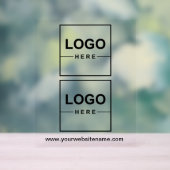 2 Zakelijke Logo's Professioneel Acrylaat Bord (Neutraal)
