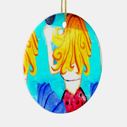 2 zeemeermin ornament (Rechts)