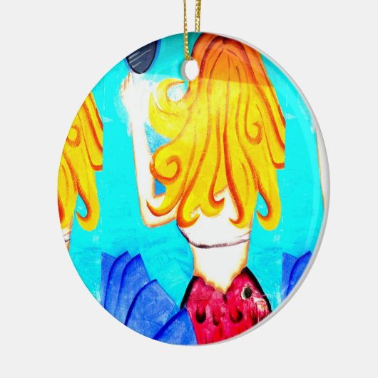 2 zeemeermin ornament (Links)