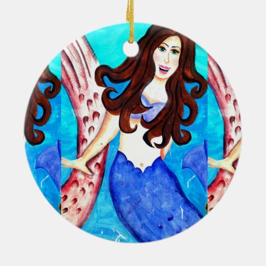 2 zeemeermin ornament (Achterkant)