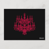 2 ZIJDE AFDRUKSCHERPING in liefde ~ Briefkaart (Achterkant)