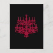 2 ZIJDE AFDRUKSCHERPING in liefde ~ Briefkaart (Voorkant)