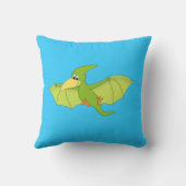 2 zijdelings Dinosaur Design Sierkussen Home Decor (Achterkant)