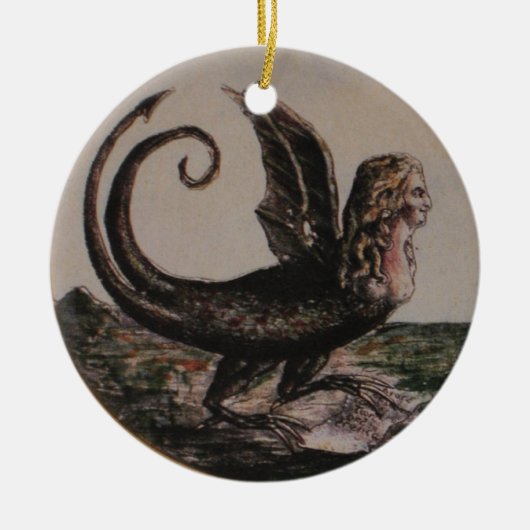 2 ZIJDEN / Cartoon van Marie Antoinette ~ Ornament (Voorkant)