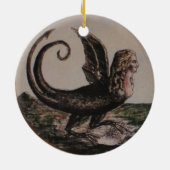 2 ZIJDEN / Cartoon van Marie Antoinette ~ Ornament (Achterkant)