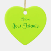 2 ZIJDEN / DIY ~ Ornament Heart / 3x2.8 (Achterkant)