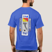 2-zijdig 1967 RACING T-shirt (Achterkant)