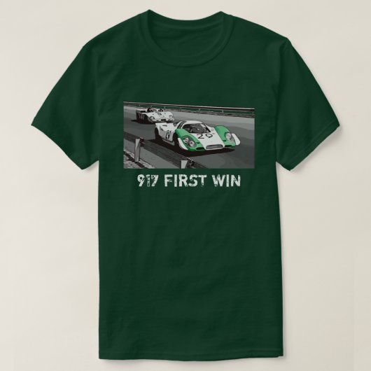 2-zijdig 1969 RACING T-Shirt (Design voorkant)