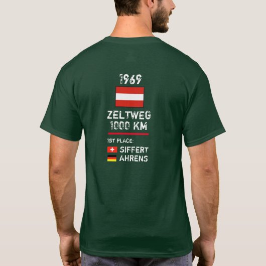 2-zijdig 1969 RACING T-Shirt (Achterkant)
