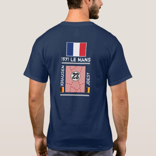 2-ZIJDIG 1971 Racing T-shirt (Achterkant)