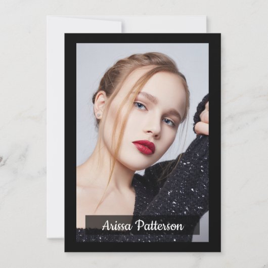 2-zijdig 5-fotoconnector model 5x7 Comp/Zed Kaart (Voorkant)