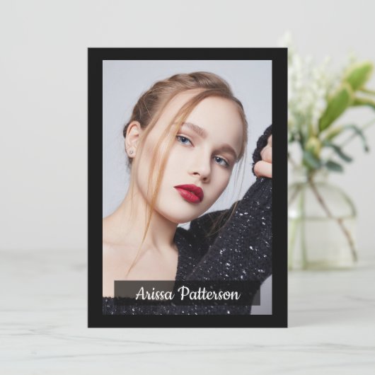 2-zijdig 5-fotoconnector model 5x7 Comp/Zed Kaart (Staand voorkant)