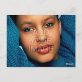 2-zijdig actor en model 2-hot Warm Grey Headshot C Briefkaart (Achterkant)