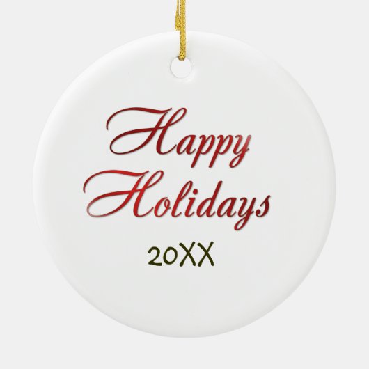 2-zijdig - Bite Me Gingerbread Man Ornament (Achterkant)