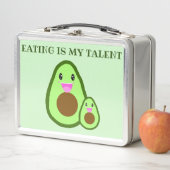 2-zijdig citaat uit Kawaii Avocado is mijn talent (In situ)