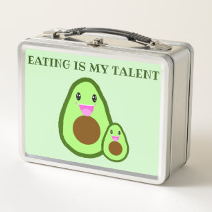 2-zijdig citaat uit Kawaii Avocado is mijn talent