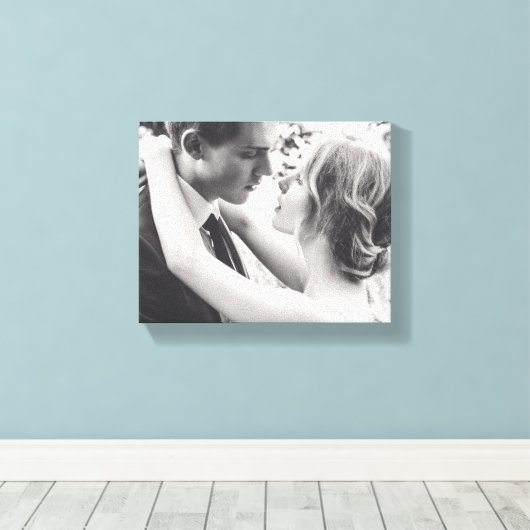 2-zijdig Elegant Scroll 2 Photo Canva Canvas Afdruk (Insitu (Houten vloer))