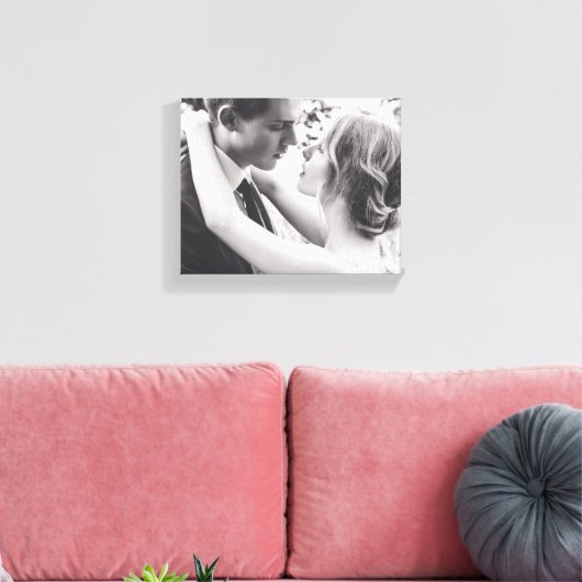 2-zijdig Elegant Scroll 2 Photo Canva Canvas Afdruk (Insitu (Woonkamer))