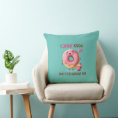 2-zijdig gepersonaliseerd knuffel donut-werpkussen kussen (Stoel)