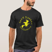 2-zijdig grappig Halloween IT Tech Support Helpdes T-shirt (Voorkant)