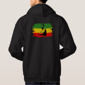 2-zijdig Haile Selassie DARK T-shirt (Achterkant)