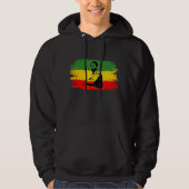 2-zijdig Haile Selassie DARK T-shirt (Voorkant)