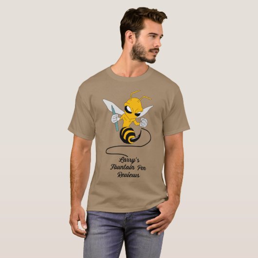 2-zijdig Hornet T-shirt (Voorkant volledig)