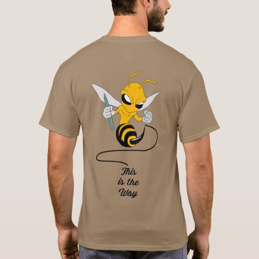 2-zijdig Hornet T-shirt (Achterkant)