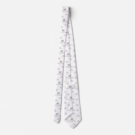 2-zijdig Logo patroon Zakenmerk Personeel Stropdas (Achterkant)