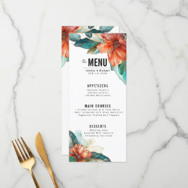 2 zijdig menu + DRINKEN Hibiscus Serenade Paradise